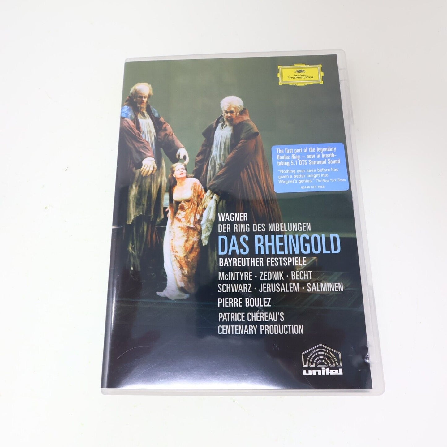 Richard Wagner Der Ring Des Nibelungen Opera DVD Box Set Pierre Boulez NTSC 4:3