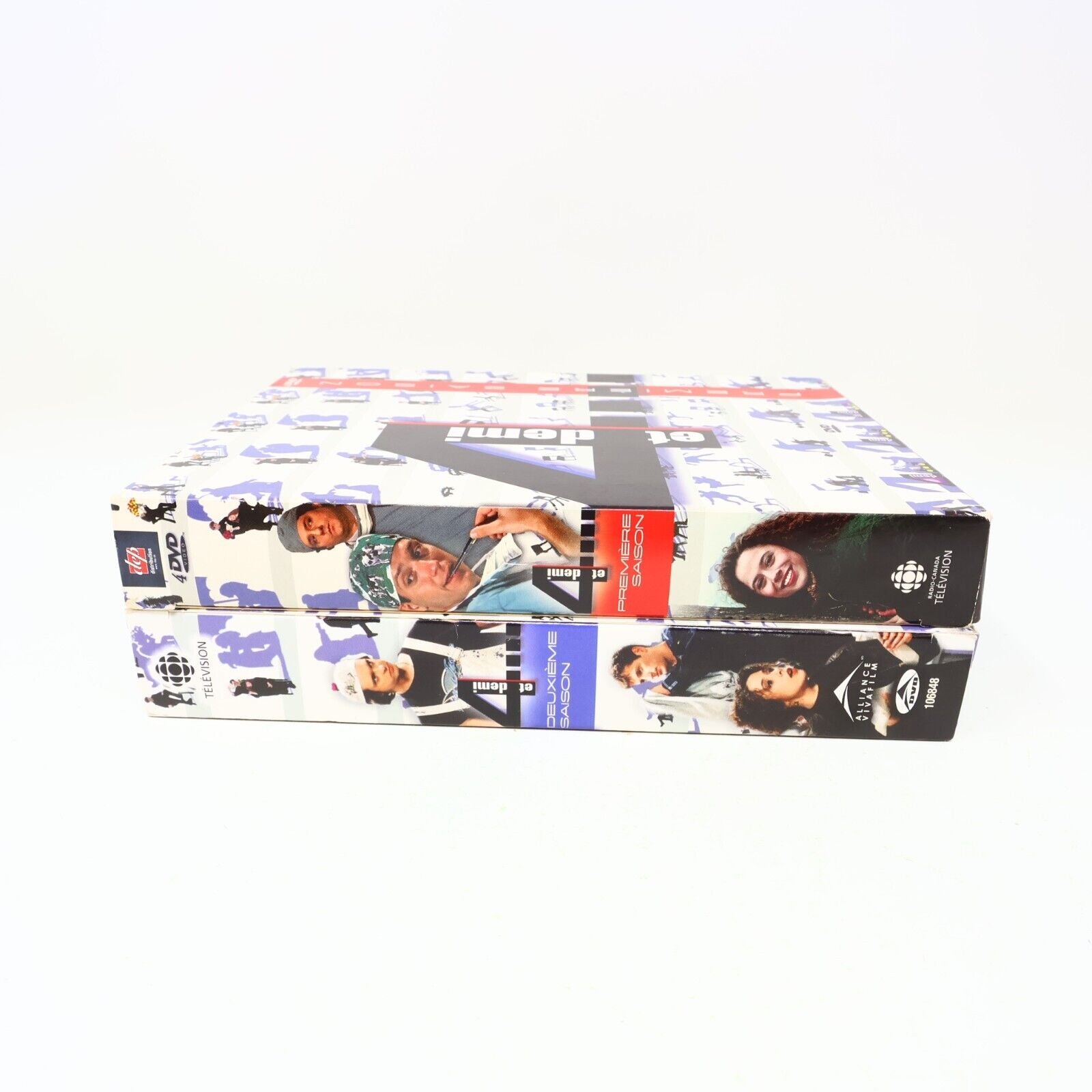 Lot 4 et Demi Saisons 1 & 2 DVD Testés Français Region 1 Télé Isabelle Brossard
