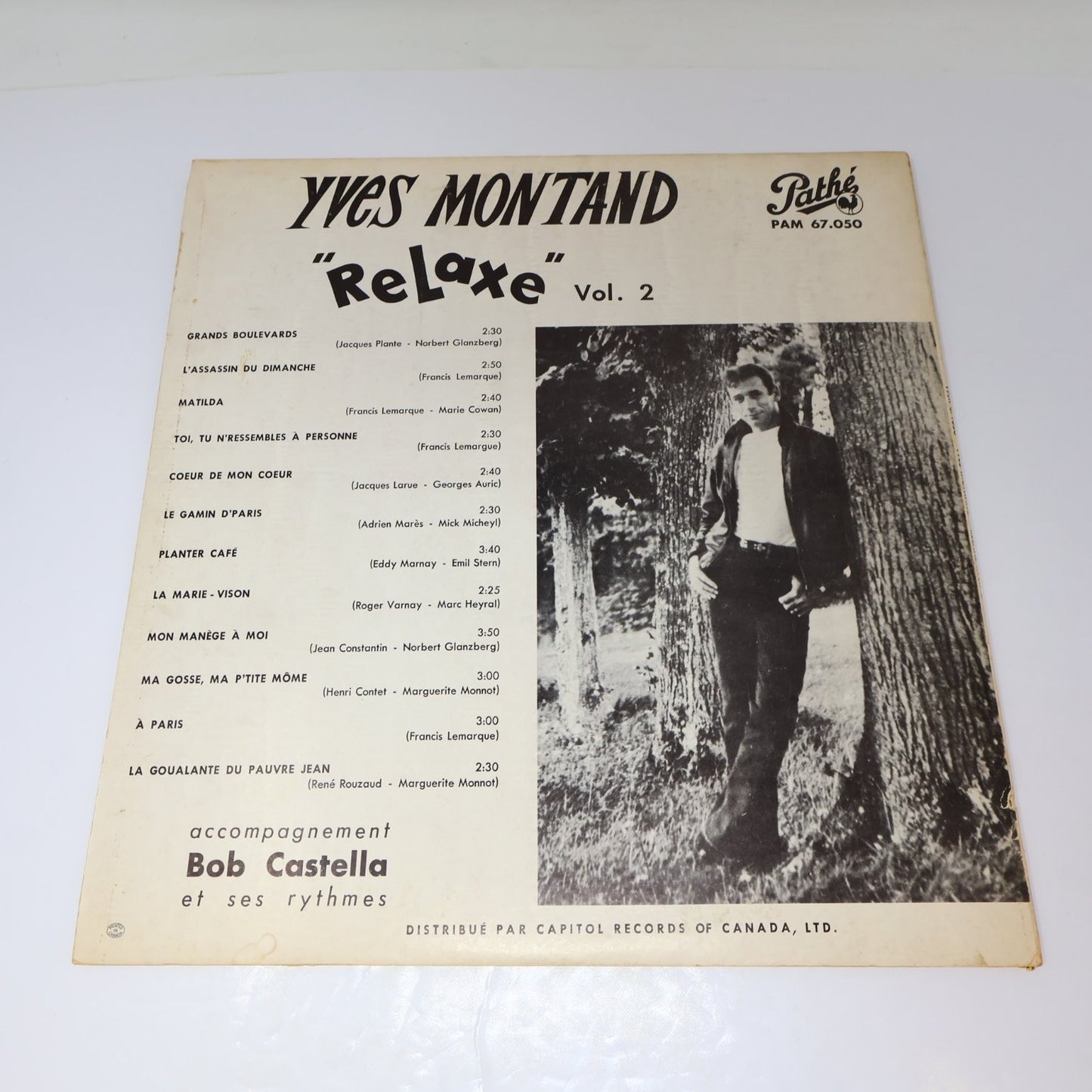 Yves Montand Lot 3 Disques LP Relaxe Vol 2/Dansez Avec/D'Hier et D'Aujourd'Hui