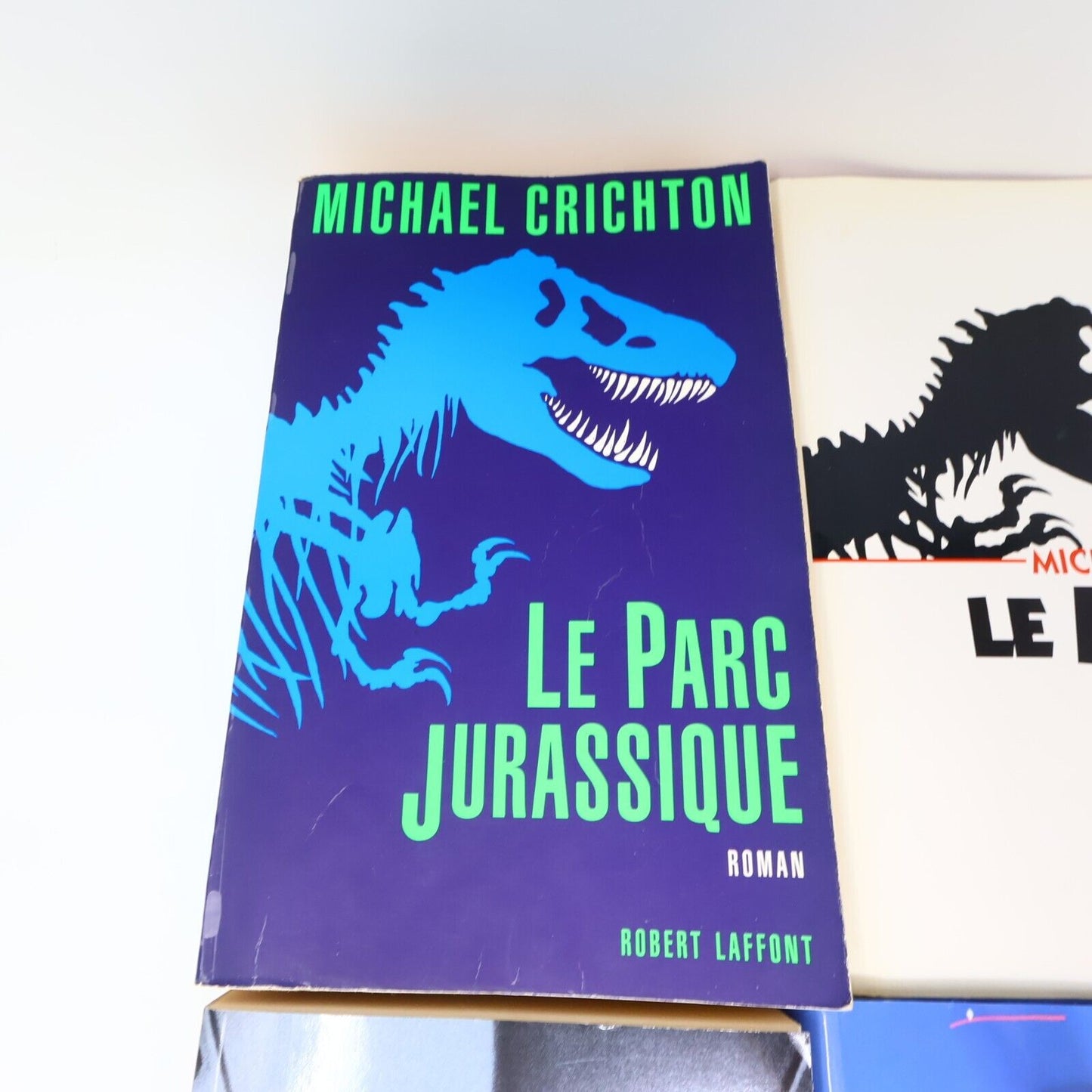 Michael Crichton Le Parc Jurassique Monde Perdu Turbulence Lot 4 Livres Français