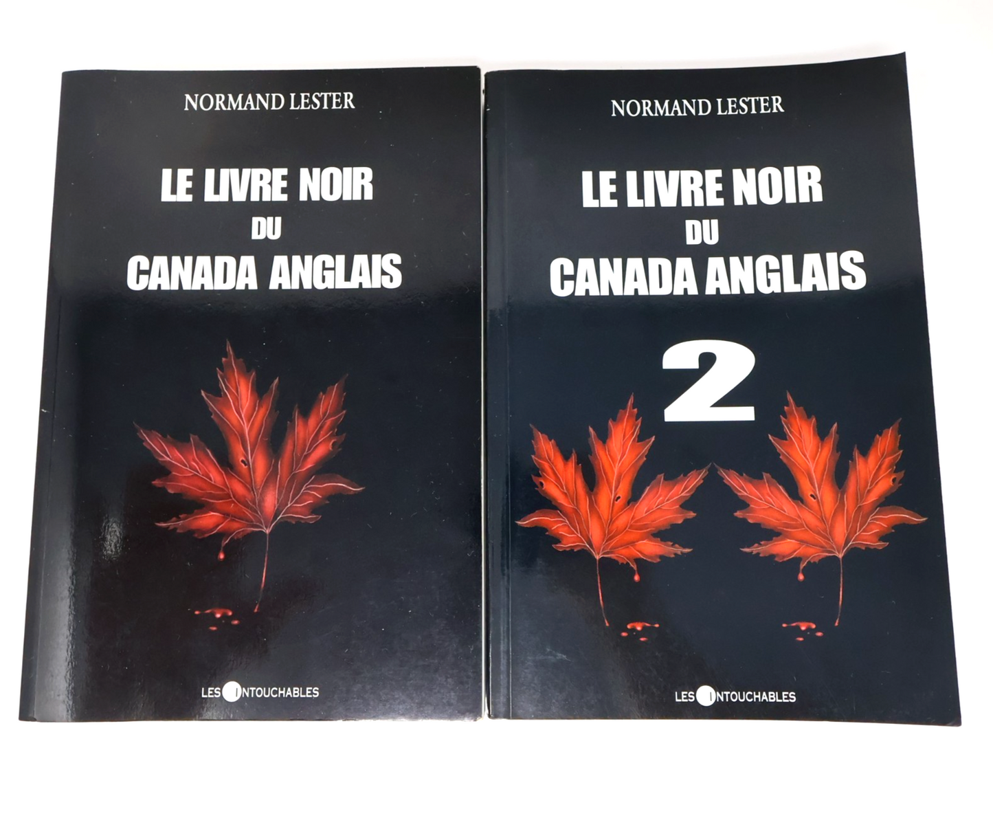 Le Livre Noir du Canada Anglais #1-2 Lot 2 Livres Normand Lester Politique PB