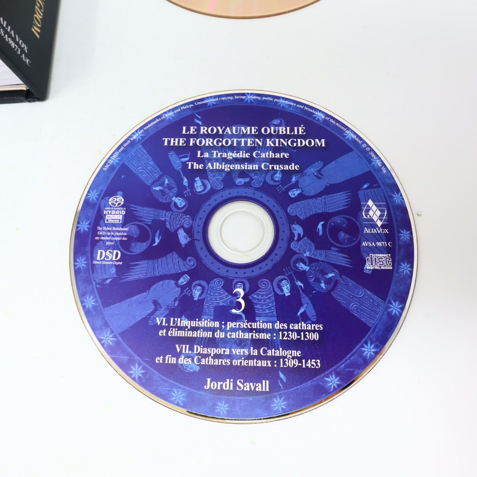 2009 Le Royaume Oublié Croisade Tragédie CD Jordi Savall Hespèrion XXI Alia Vox