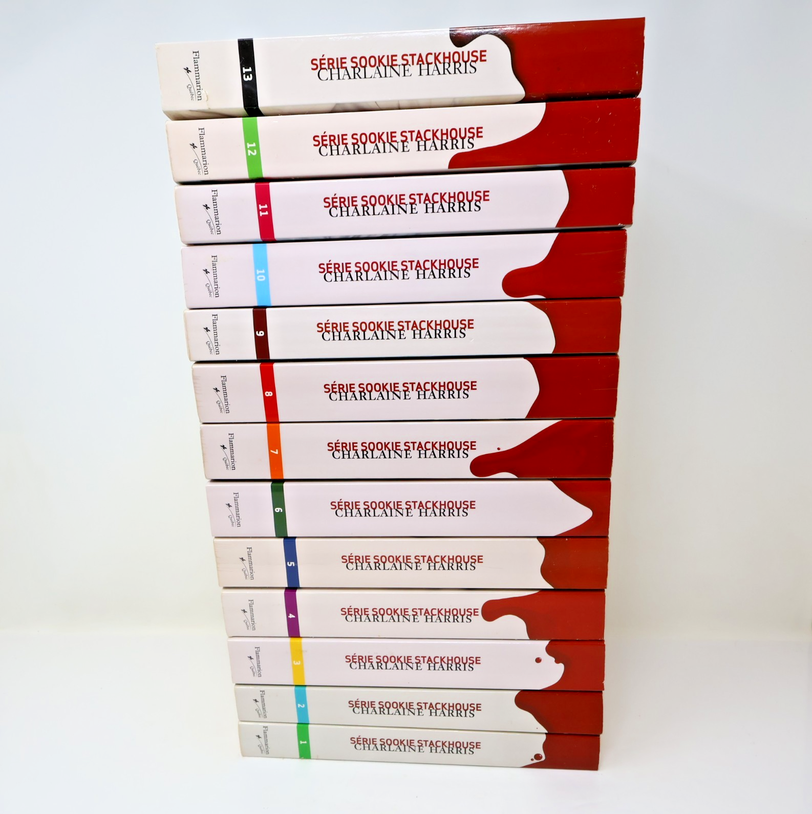 Sookie Stackhouse #1-13 Complète Lot 13 Livres Charlaine Harris Flammarion PB