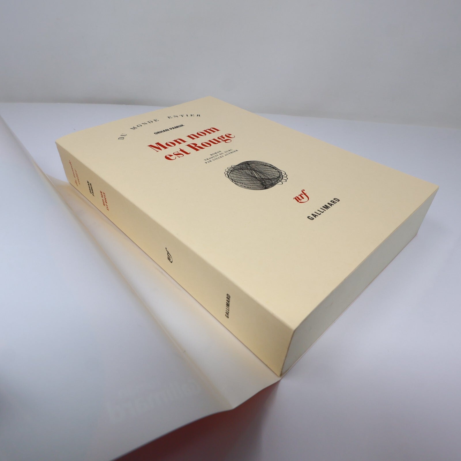 Orhan Pamuk Lot 2 Livres Le Livre Noir/Mon Nom est Rouge Crime et Mystère French
