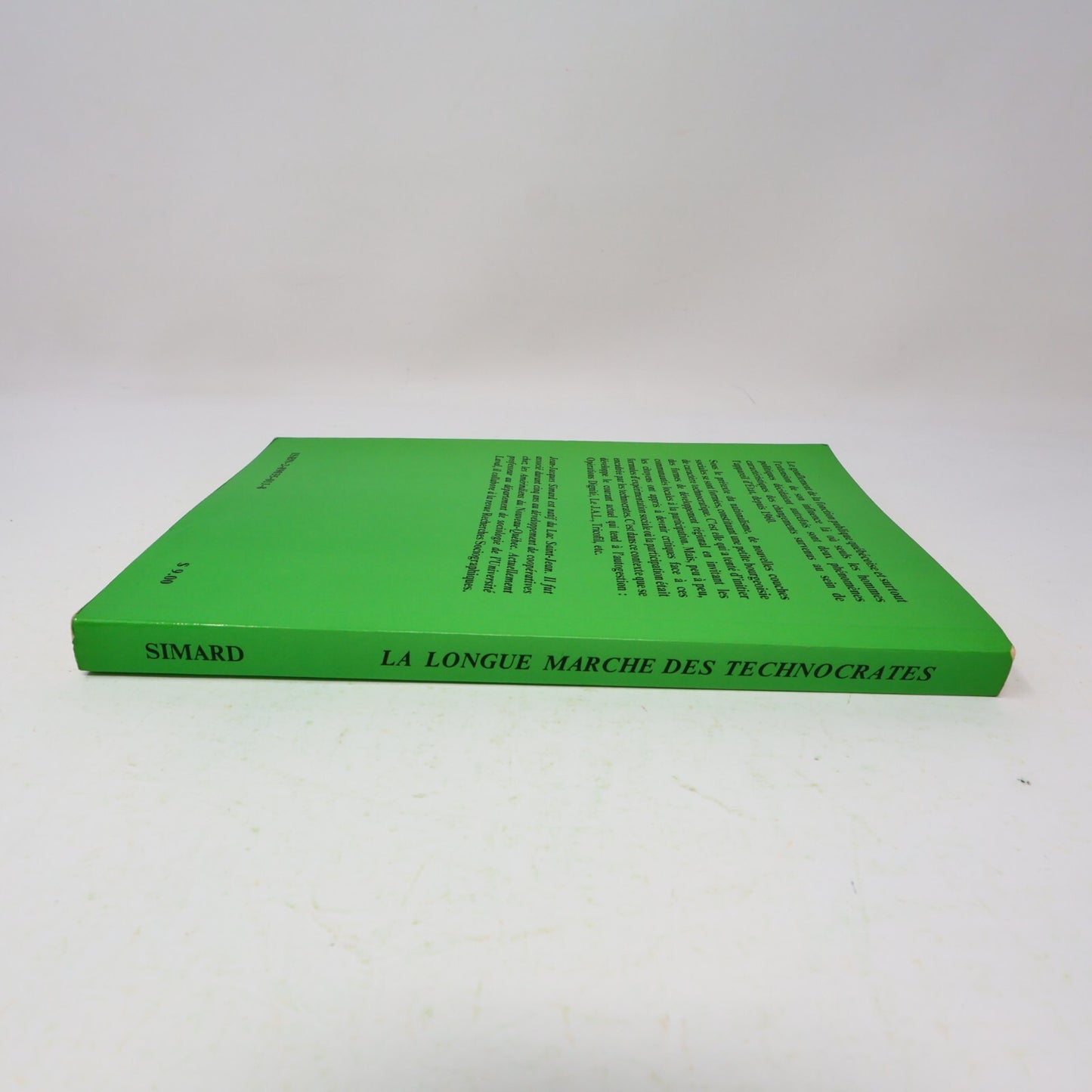 1979 La Longue Marche des Technocrates Jean-Jacques Simard Politique Société 70s