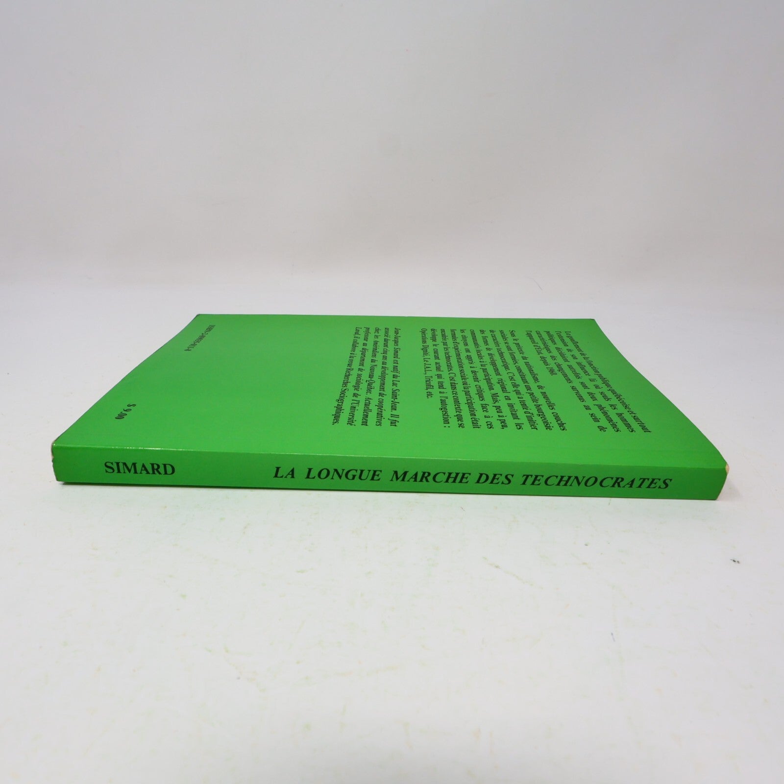 1979 La Longue Marche des Technocrates Jean-Jacques Simard Politique Société 70s