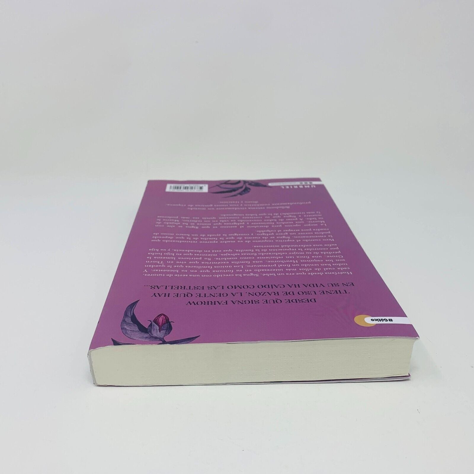 2023 Belladonna Umbriel Paperback Book by Adalyn Grace in Spanish Libro Español