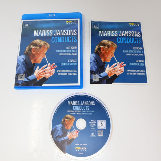 Mariss Jansons Conducts Beethoven Piano Concerto #3 & Strauss Blu-ray NTSC