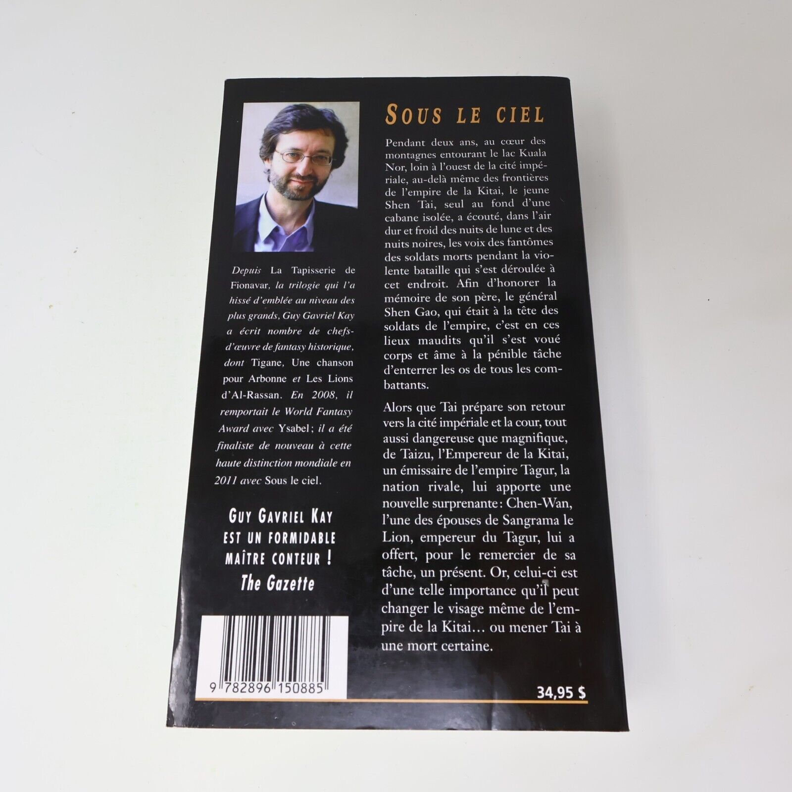 2012 Sous le Ciel de Guy Gavriel Kay Fantasy Fantastique Alire Français Livre PB