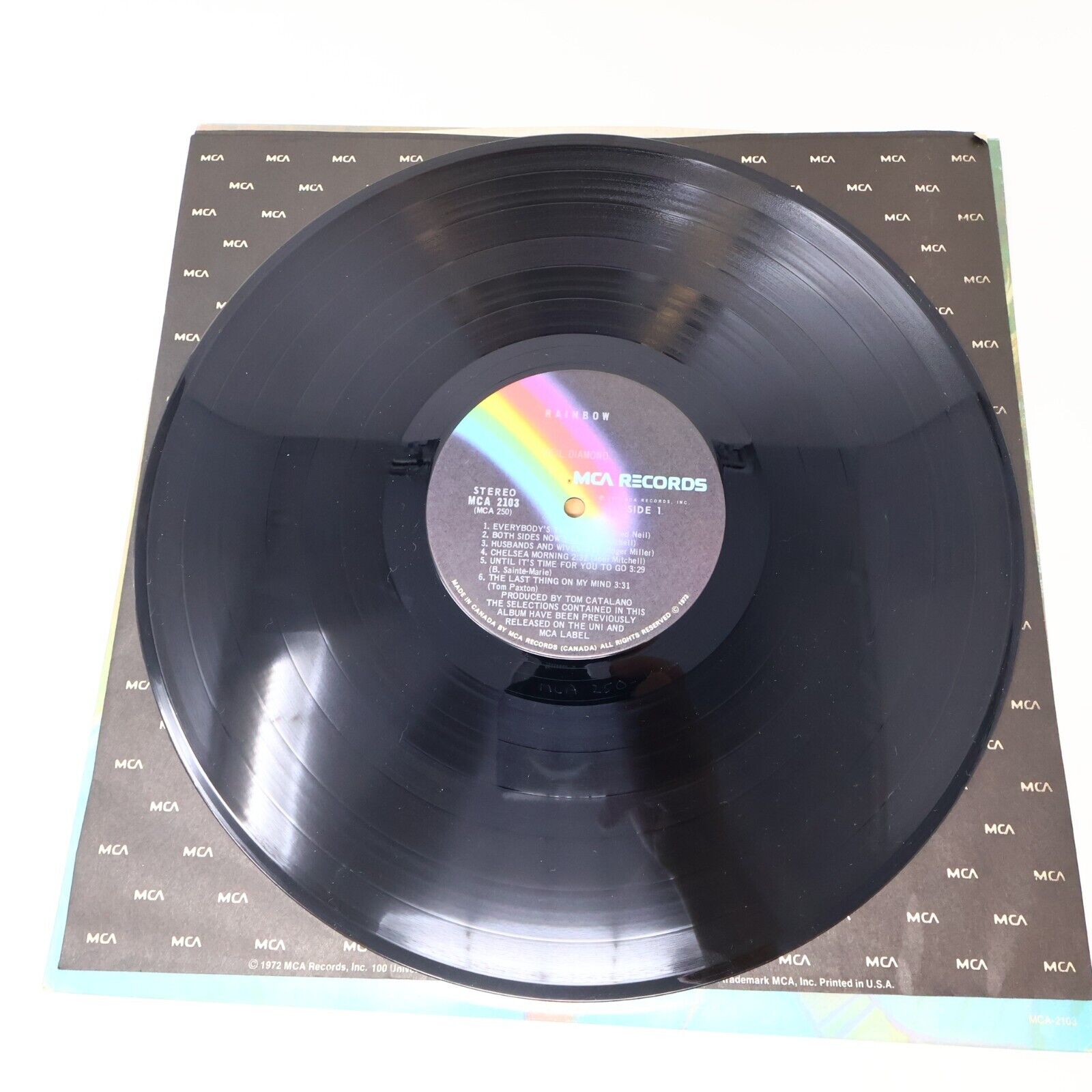 7x Neil Diamond LP Records Lot Serenade September Morn Rainbow Way To The Sky
