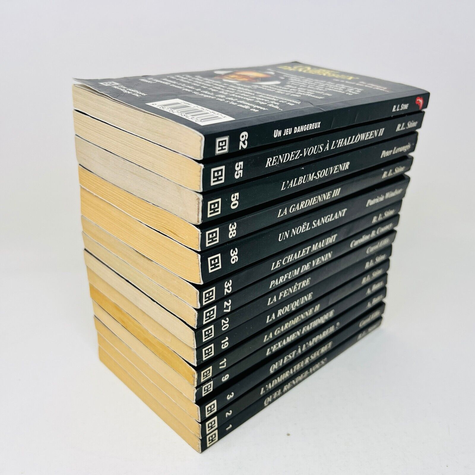 14x Frissons EH Lot Livres Quel Rendez-Vous!/Un Jeu Dangereux/La Rouquine Stine