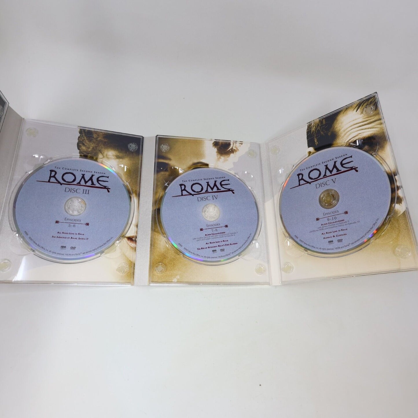 Rome Season #2 DVD Box Set NTSC Region 1 Tested English/Français Kevin McKidd