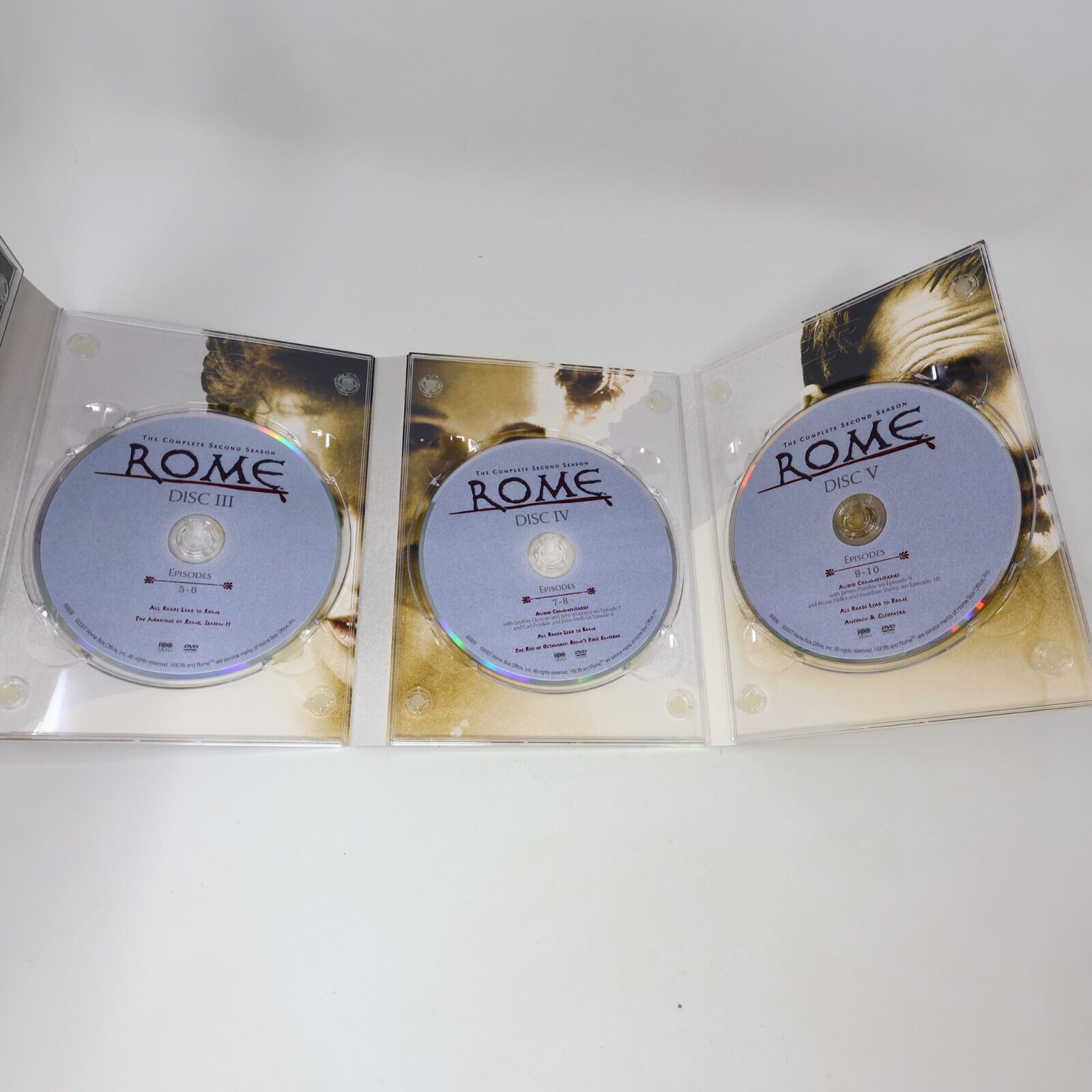 Rome Season #2 DVD Box Set NTSC Region 1 Tested English/Français Kevin McKidd