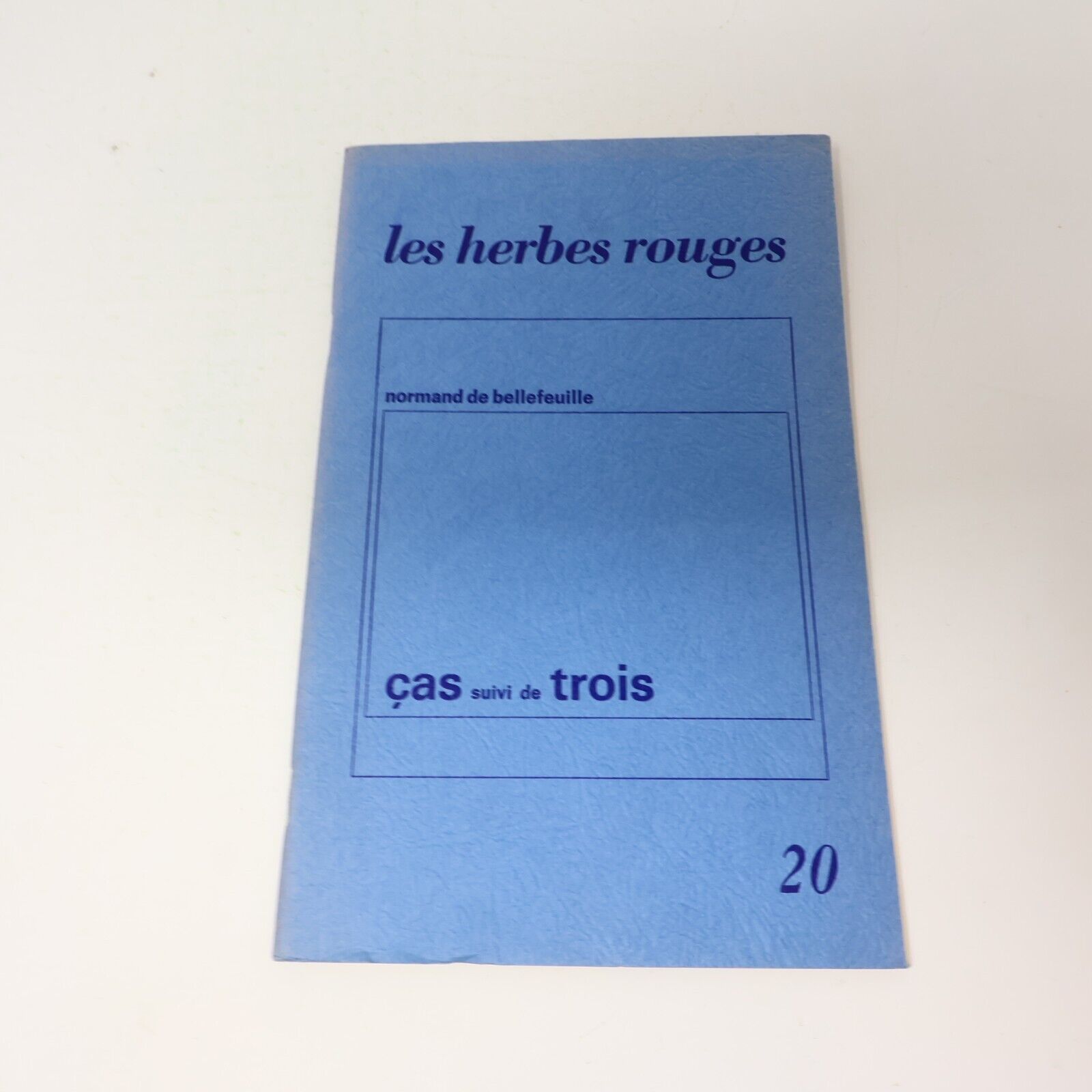 Les Herbes Rouges #2-20, 147 Poésie Québec Fée des Étoiles Lot 20 Livres 70s PB