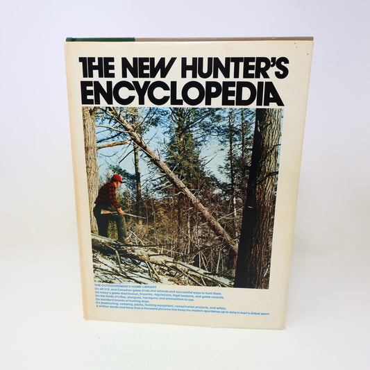 1974 The New Hunter's Encyclopedia Galahad Books Hardcover Sport Fishing Hunting