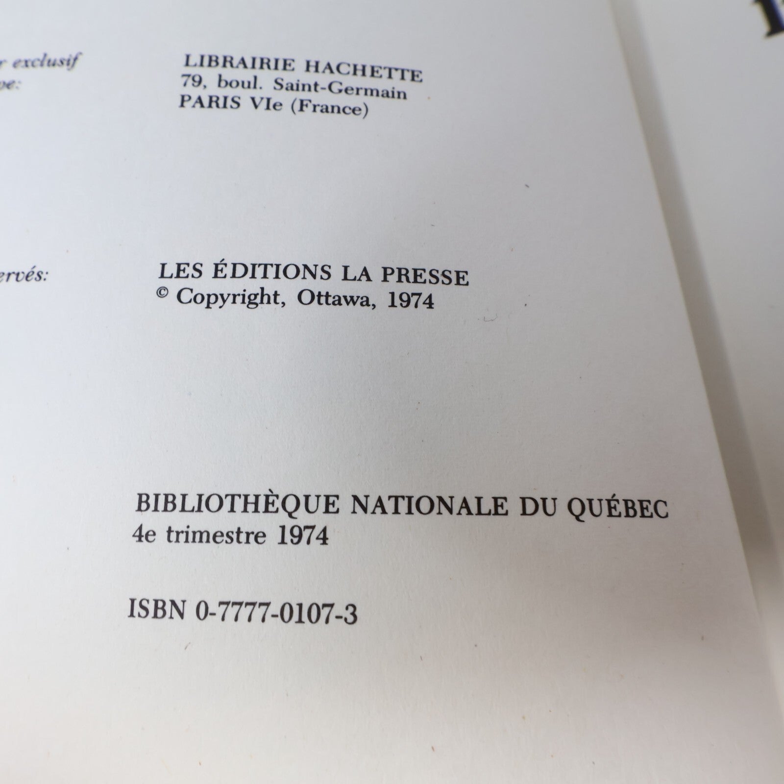 1974 Conrad l'Imaginaire Eric Martel La Presse Fantasy Fantastique Québec Livre