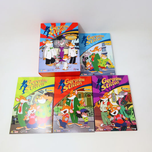 Coffret Geronimo Stilton Saisons 1 & 2 DVD Édition Limitée Testé NTSC Français