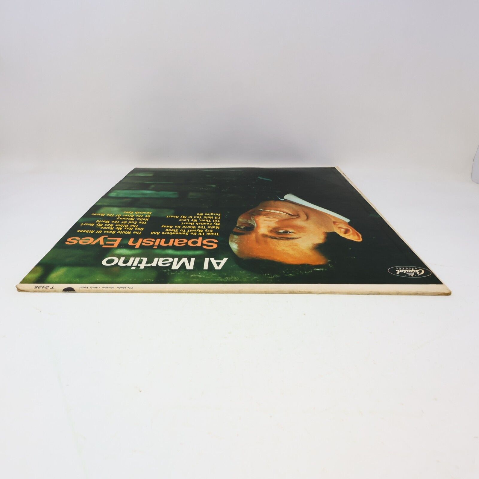Al Martino Spanish Eyes LP Record Vinyl 1966 T-2435 Capitol Canada Hello Memory