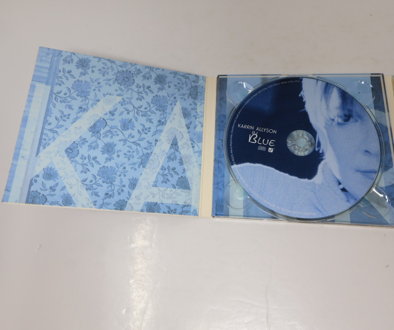 Karrin Allyson In Blue CD Concord Jazz Moanin'/Angel Eyes/Hum Drum Blues 2002