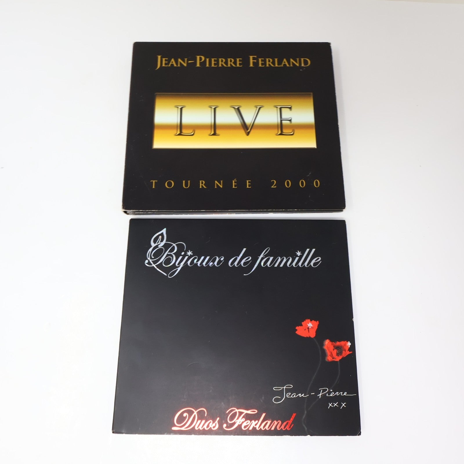 Jean-Pierre Ferland Lot 6 CD Jaune/Écoute pas ça/Bleu Blanc Blues/Live/Bijoux