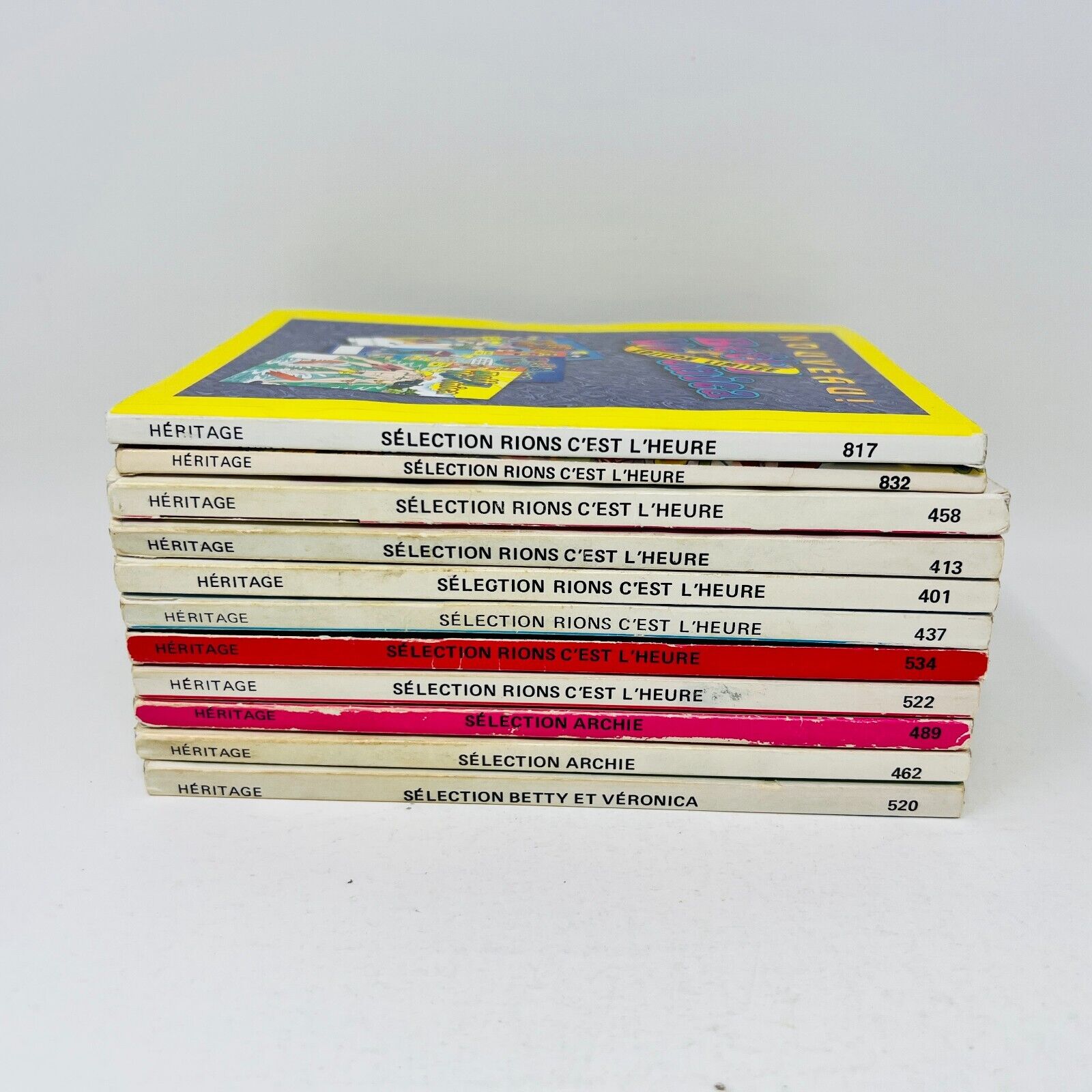 11x Archie Rions/Sélection/Betty et Veronica Français Héritage EH Comics BD Lot