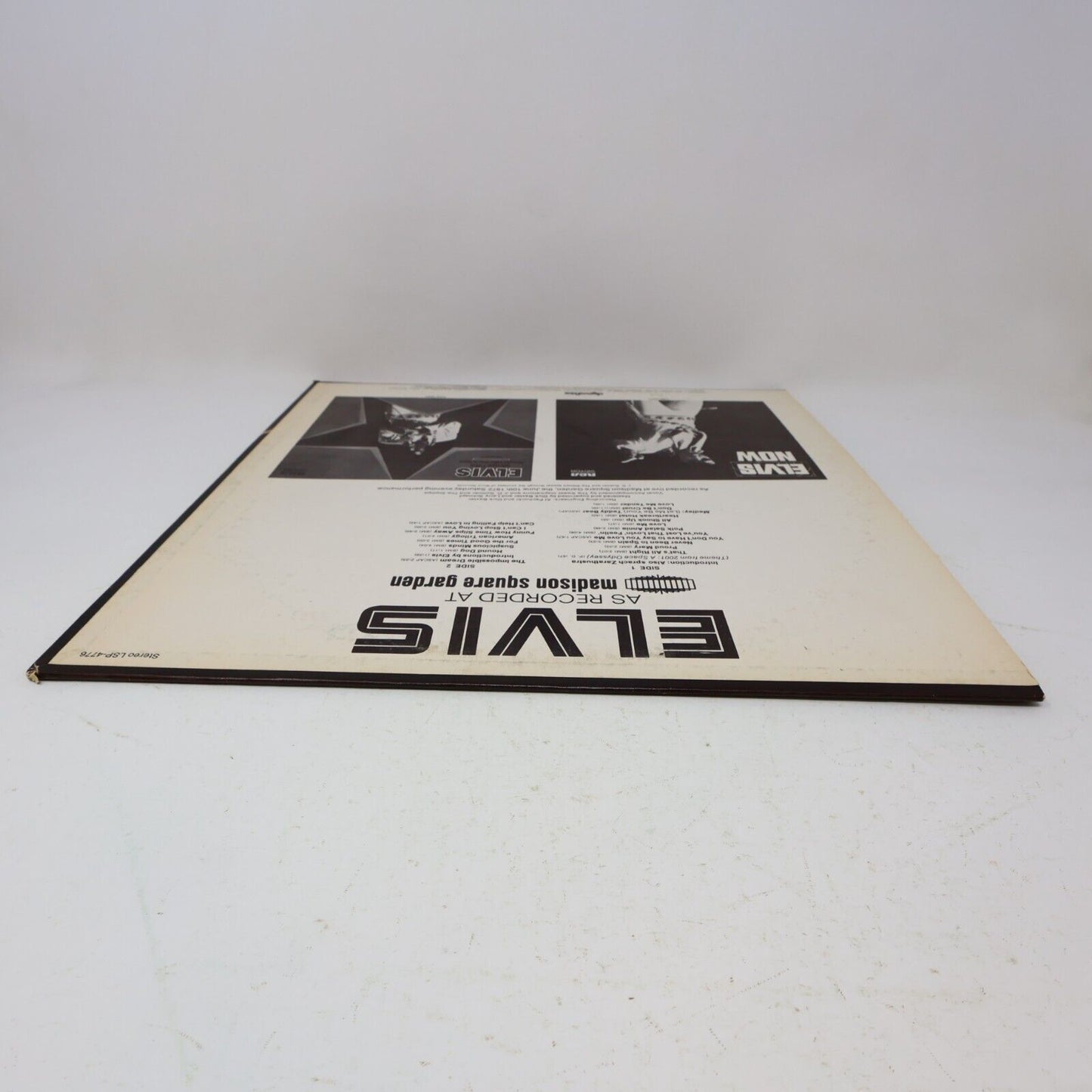 Elvis Presley Elvis As Recorded At Madison Square Garden LP Record 1972 LSP-4776