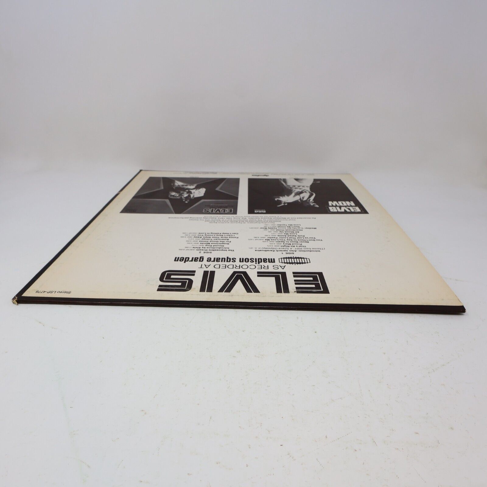 Elvis Presley Elvis As Recorded At Madison Square Garden LP Record 1972 LSP-4776