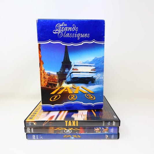 Coffret Taxi #1-2-3 Les Grands Classiques DVD Luc Besson Action NTSC Region 1