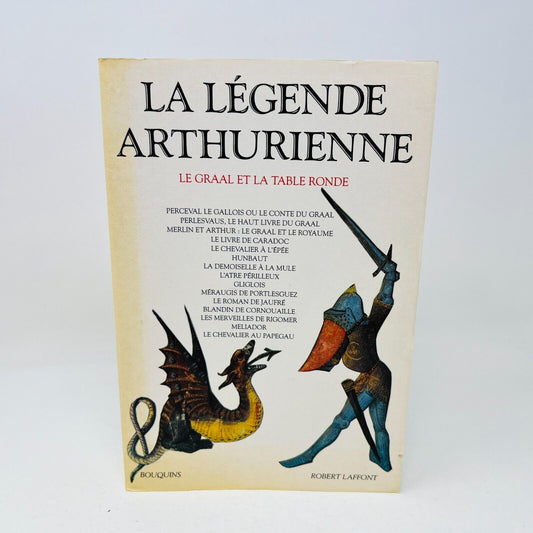 1998 La Légende Arthurienne Le Graal et la Table Ronde Bouquins Omnibus Laffont