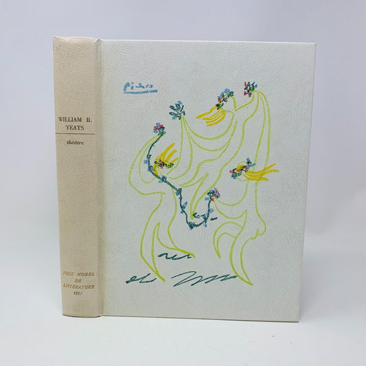 1962 Théâtre Rombaldi Prix Nobel Littérature William Butler Yeats Picasso Cover