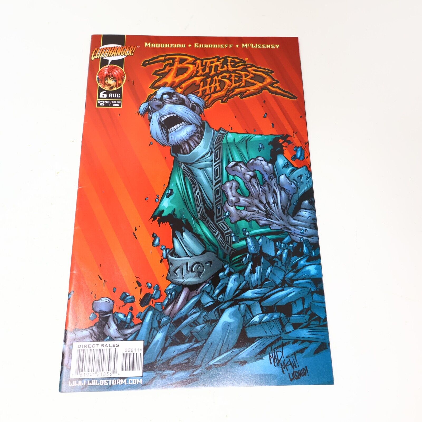 Lot 4 Comics Battle Chasers #2-3 5-6 Joe Madureira/Sharrieff Image 90s