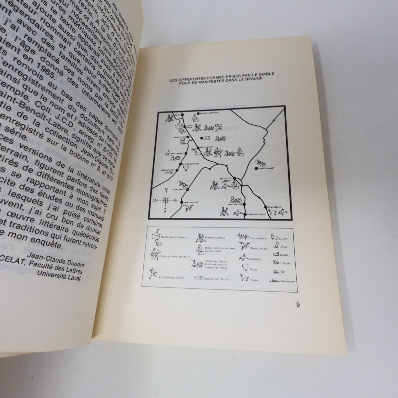 1978 Le Légendaire de la Beauce Jean-Claude Dupont Leméac Folklore Québec Livre