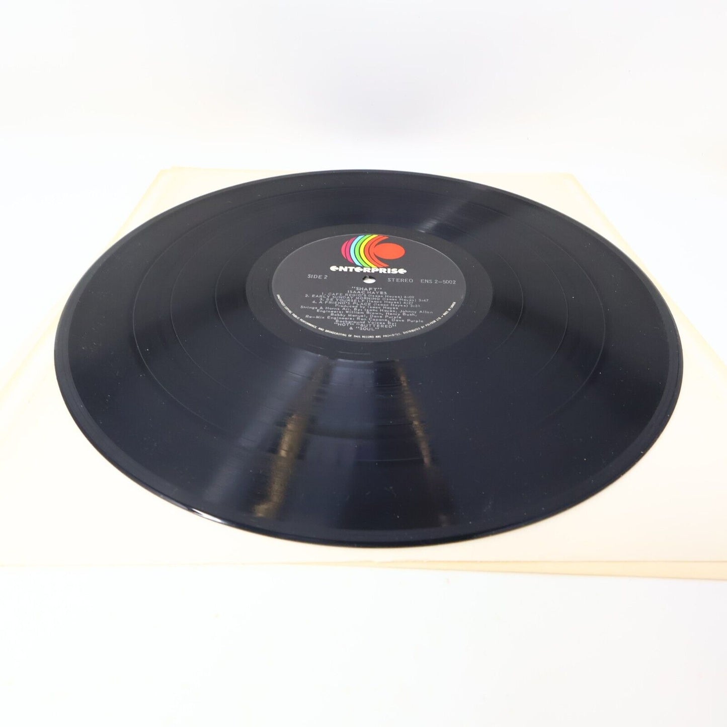 Isaac Hayes Shaft 2x LP Record Vinyl ENS 2-5002 1973 Enterprise Canada Polydor