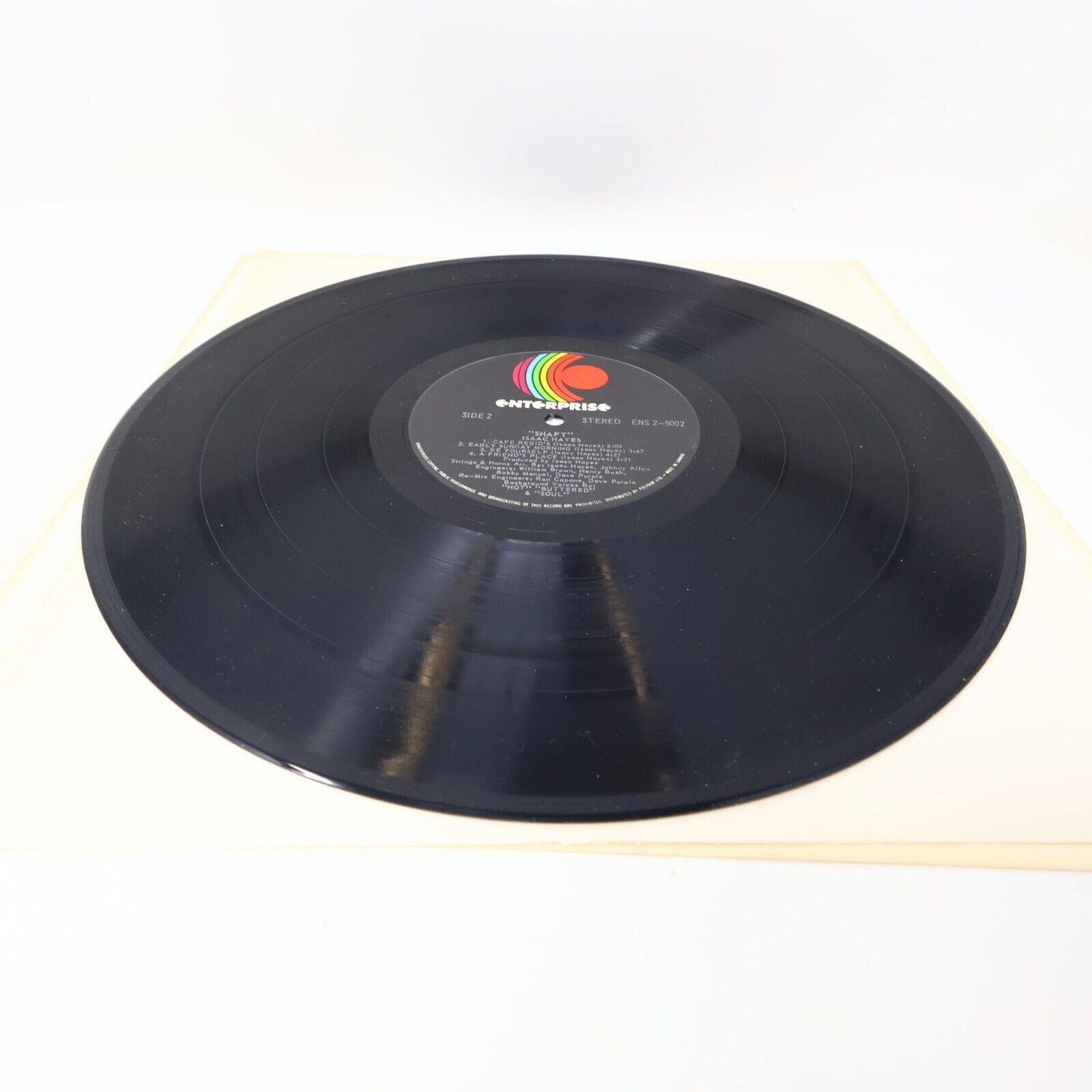Isaac Hayes Shaft 2x LP Record Vinyl ENS 2-5002 1973 Enterprise Canada Polydor