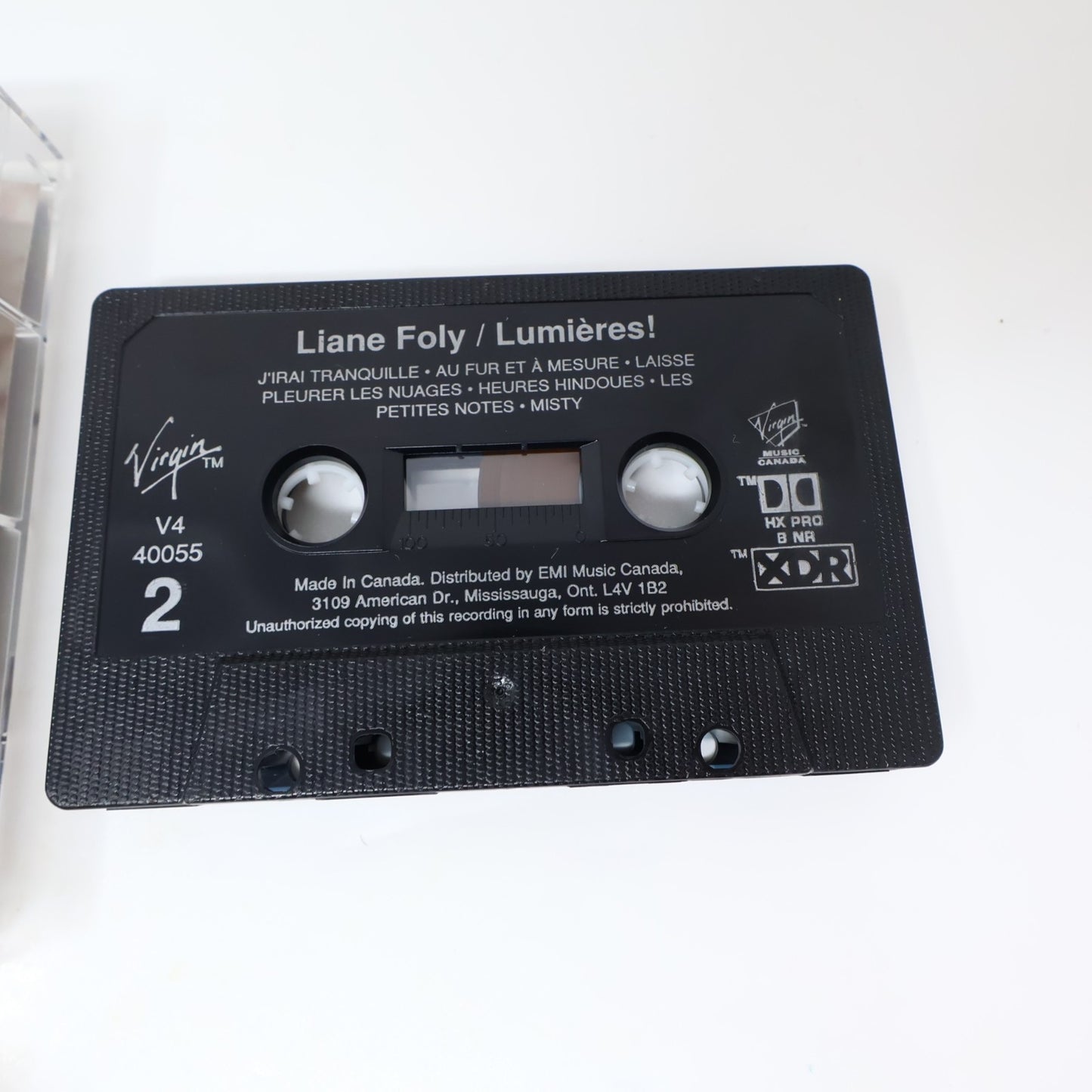 Liane Foly Lot 2 Cassette Les Petites Notes/Lumières! Français/French Testés