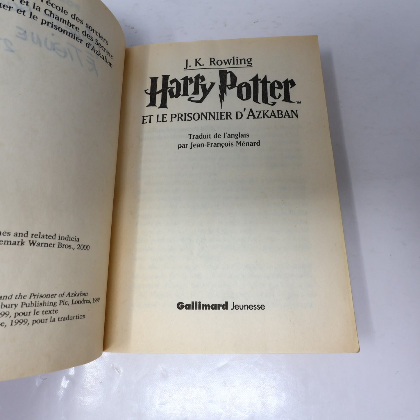 Harry Potter Coffret #1-3 École des Sorciers/Chambre des Secrets/Azkaban Rowling