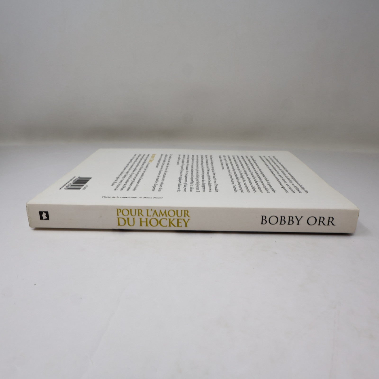Pour l'Amour du Hockey l'Histoire de Bobby Orr Hurtubise 2014 PB Français French