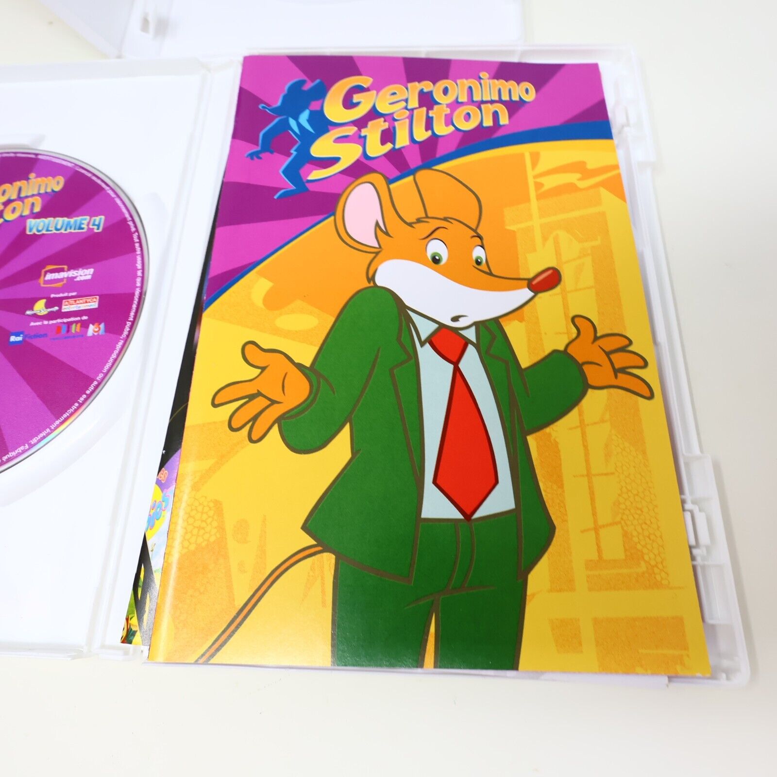 Coffret Geronimo Stilton Saisons 1 & 2 DVD Édition Limitée Testé NTSC Français