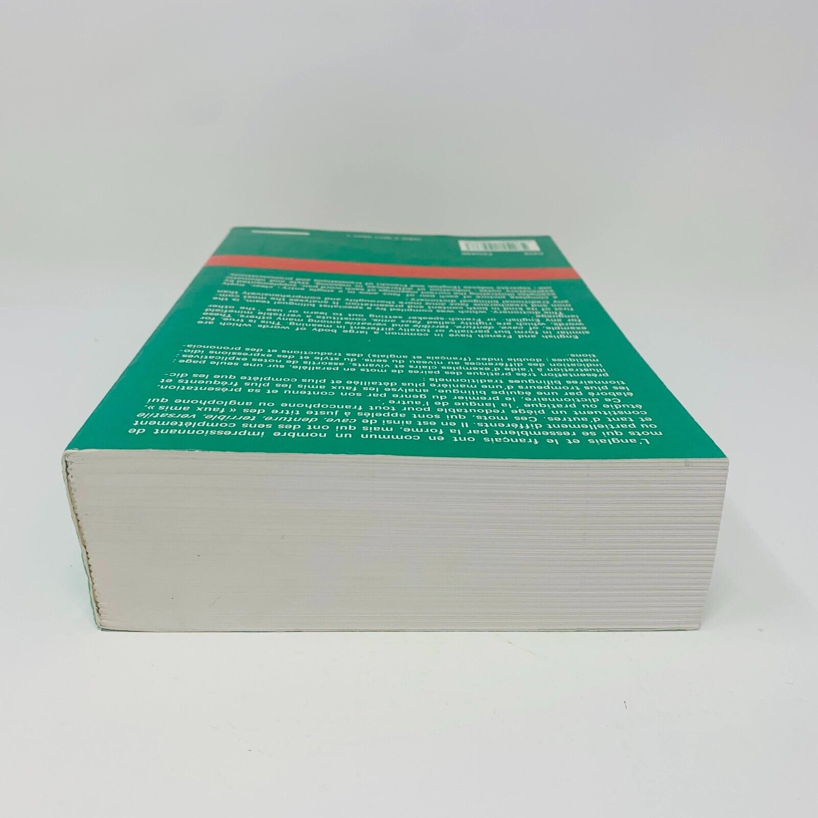 1995 Dictionnaire des Faux Amis Francais-Anglais/French-English Duculot Van Roey