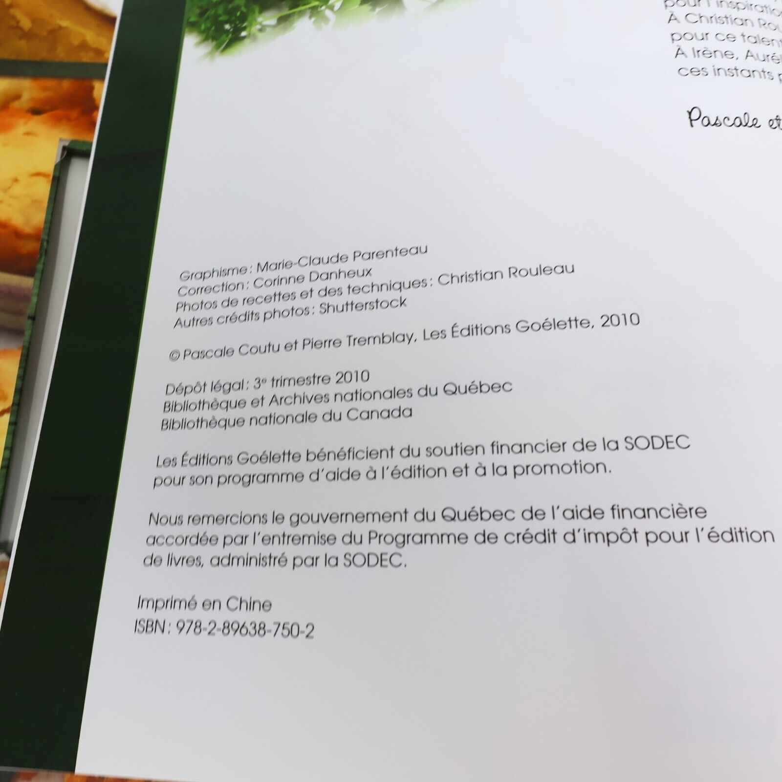 2010 Les Courges dans Votre Assiette Recettes de la Courgerie Cuisine Goélette