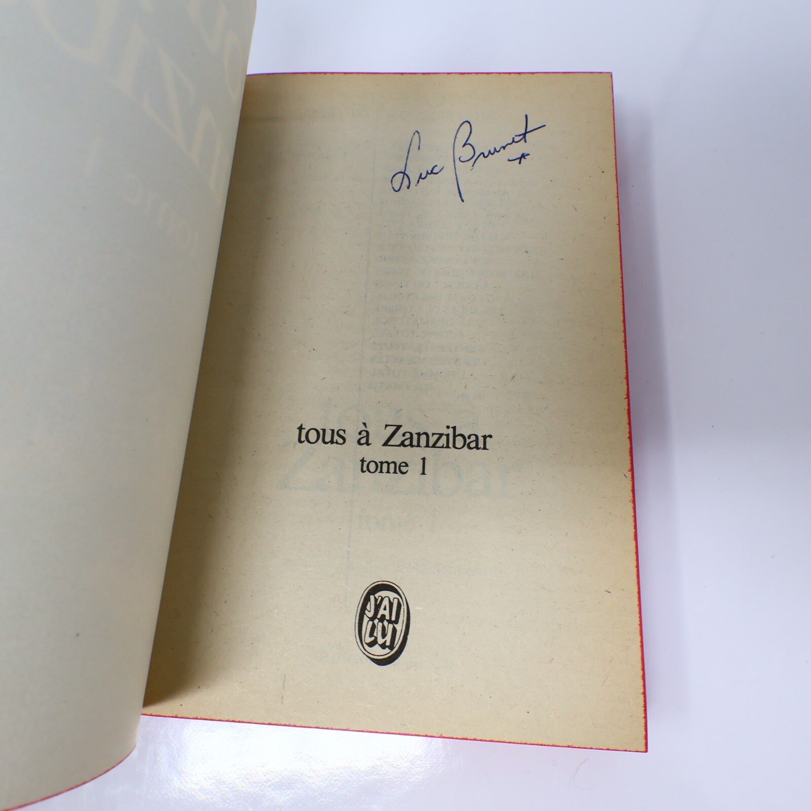 Tous à Zanzibar Lot 2 Livres John Brunner Science-Fiction 1980 Français French