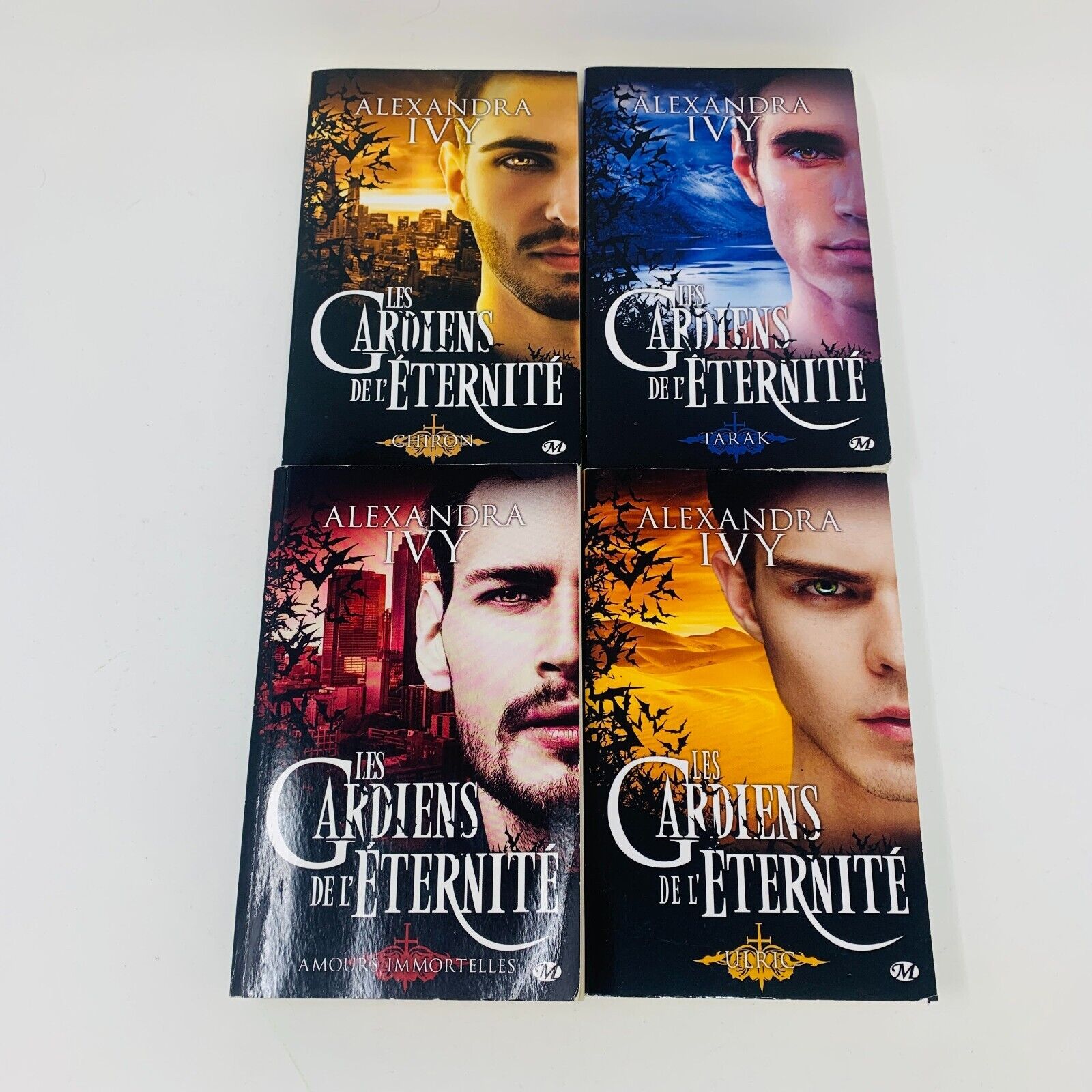 16x Les Gardiens de l'Éternité de Alexandra Ivy Milady Lot Livres Dante Français