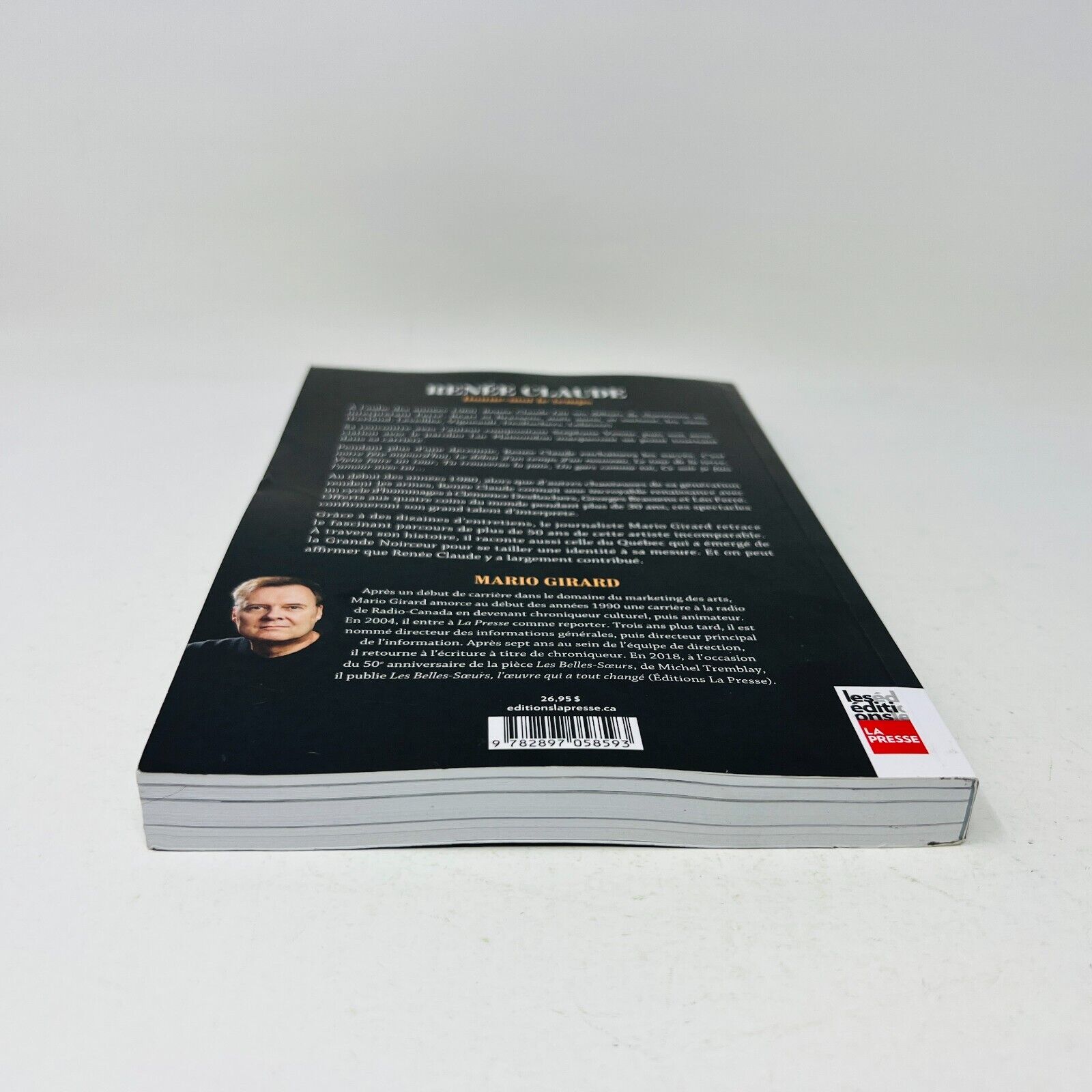 2020 Renée Claude Donne-moi le Temps Biographie Chanteuse de Mario Girard