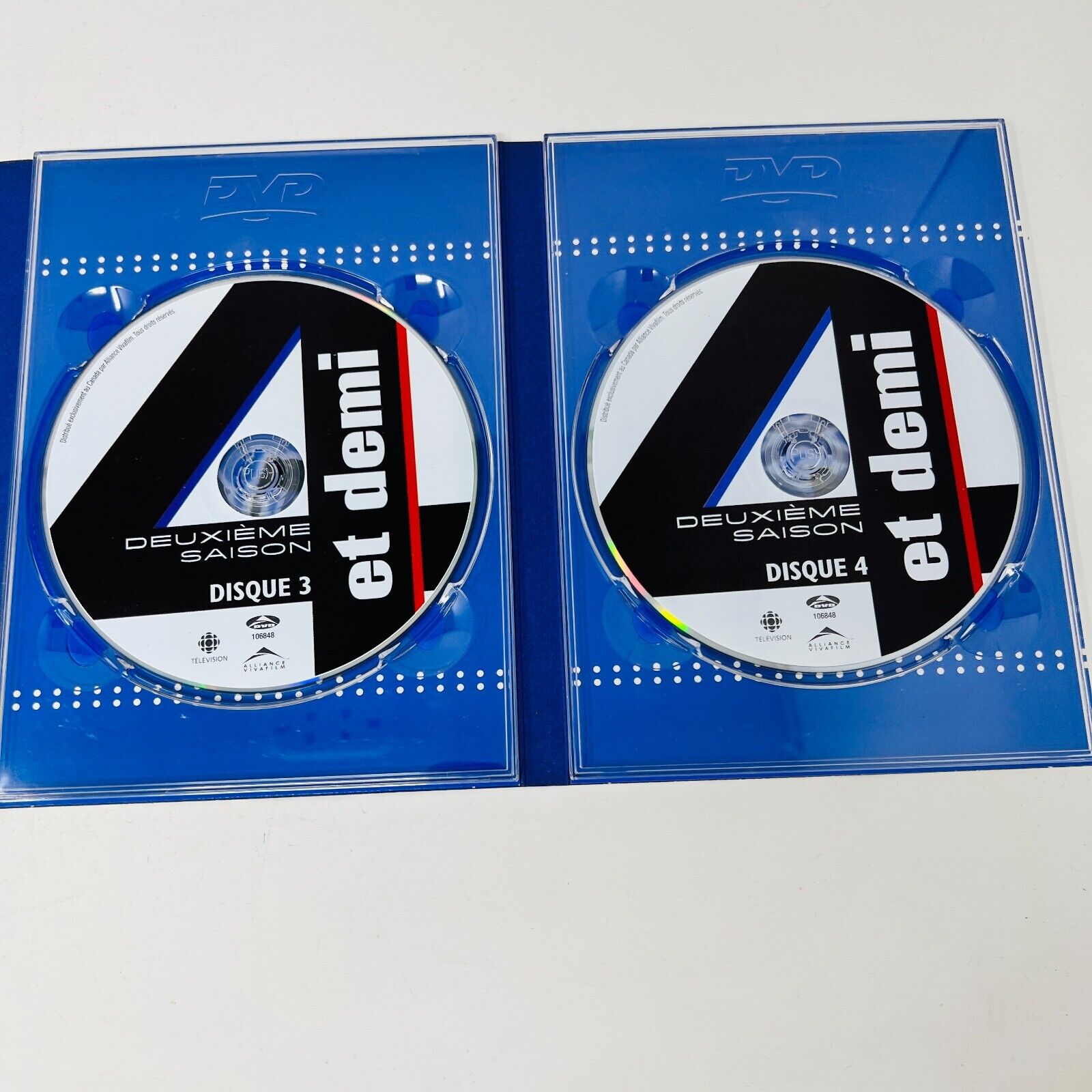 4 et Demi Saison #2 DVD Testé Série Radio Canada Télévision TV Isabelle Brossard