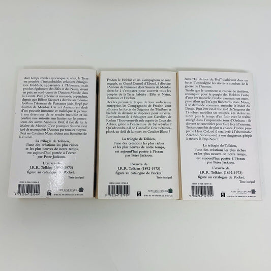 Le Seigneur des Anneaux Pocket J.R.R. Tolkien Série Complète Français French Lot