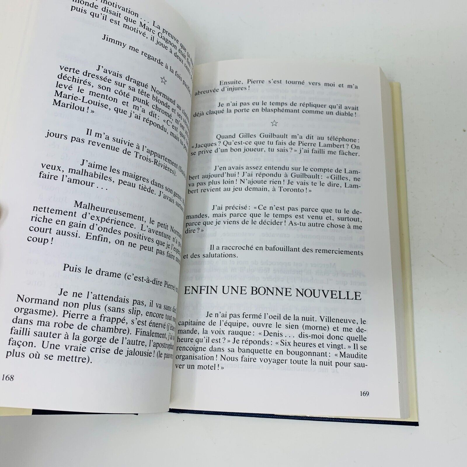 Lance et Compte 1-2 Renald/Réjean Tremblay Lot de 2 Livres Hockey Pierre Lambert