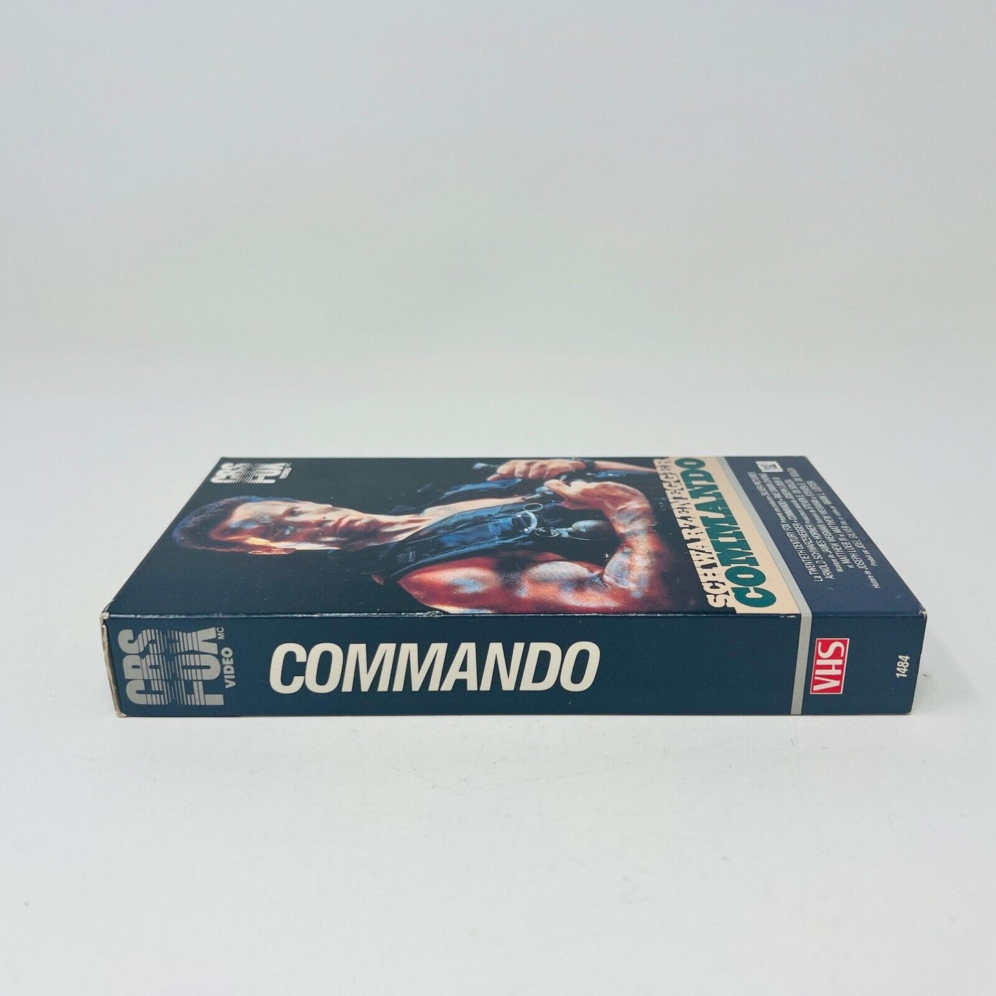 1990 Commando VHS NTSC Testé en Français/French Arnold Schwarzenegger Action