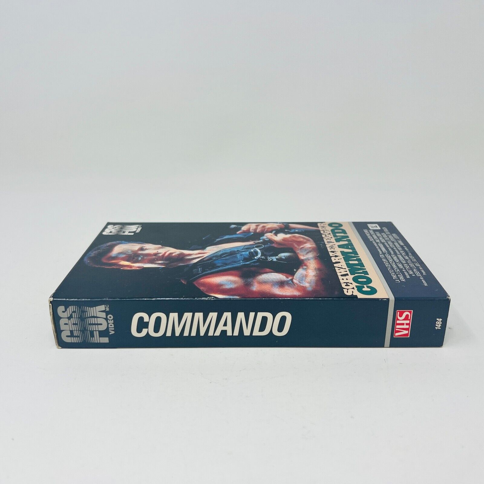 1990 Commando VHS NTSC Testé en Français/French Arnold Schwarzenegger Action
