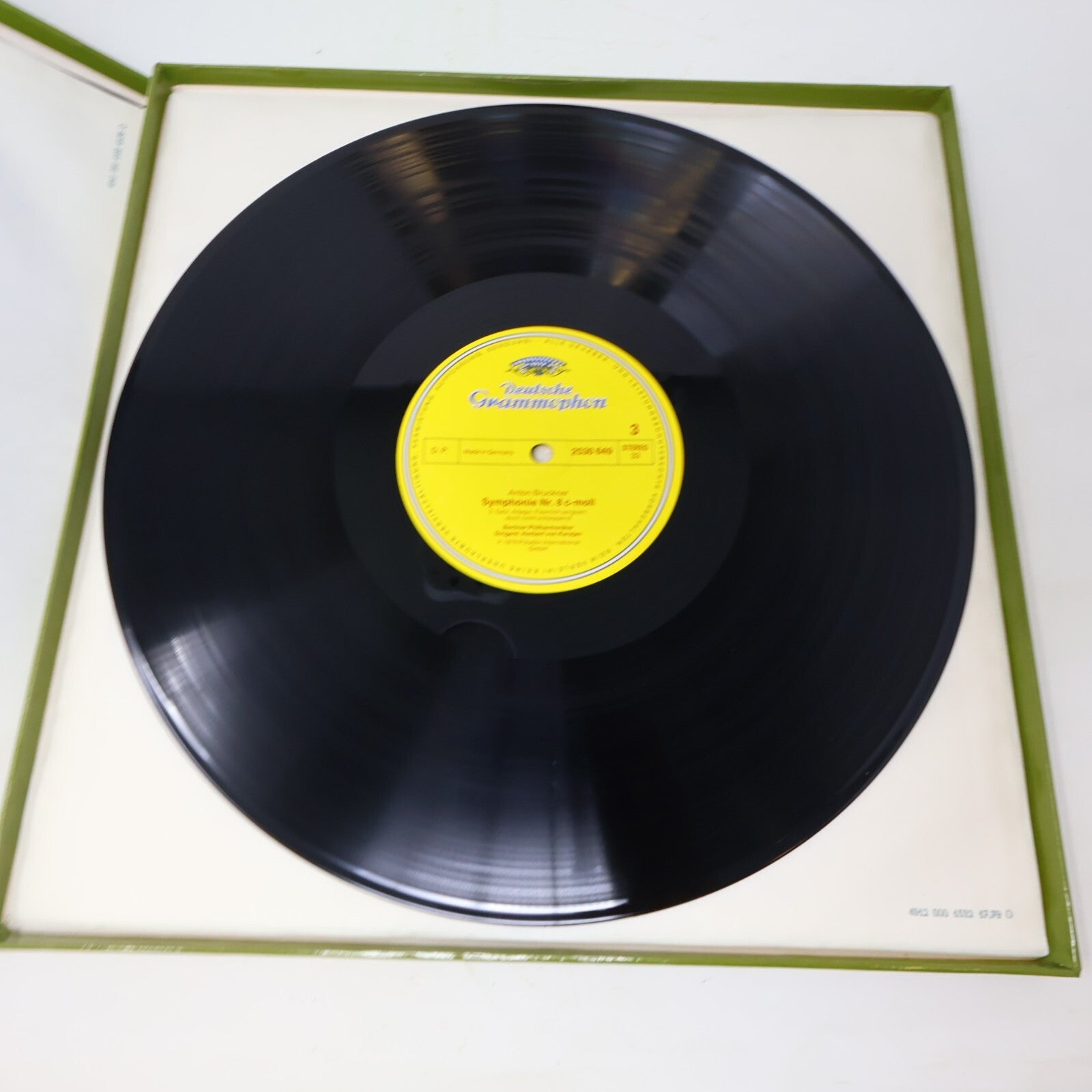 Herbert Von Karajan Anton Bruckner Symphonie #8 Berliner 2x LP Record 2707 085