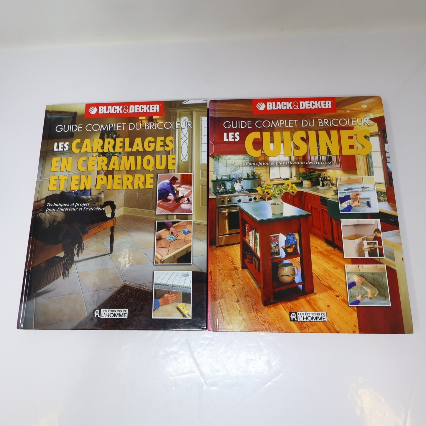 Guide Complet Black & Decker Lot Bricolage/Rénovation/Travaux Extérieurs/Cuisine